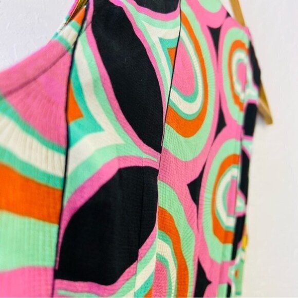 Anthropologie Multicolor Geometric Dress - Picture 12 of 16